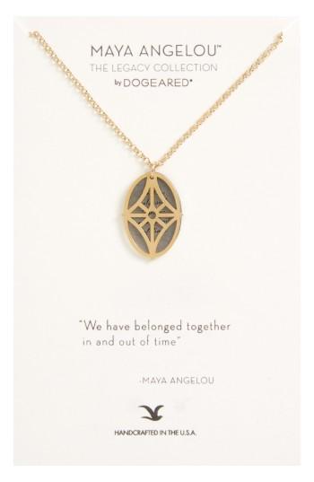 Women's Dogeared Legacy - We Have Belonged Together Tiered Pendant Necklace