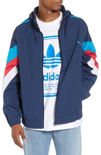 Men's Adidas Originals Iconics Windbreaker - Blue