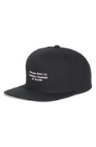 Men's Herschel Supply Co. Trademark Snapback Baseball Cap - Black
