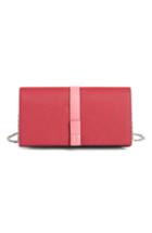 Women's Loewe Leather Wallet On A Chain - Pink