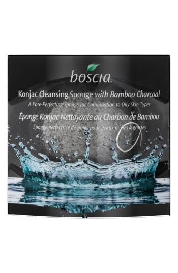 Boscia Konjac Cleansing Sponge With Bamboo Charcoal