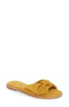 Women's Madewell Naida Slide Sandal .5 M - Yellow