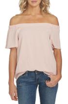 Women's 1.state Off The Shoulder Blouse, Size - Pink