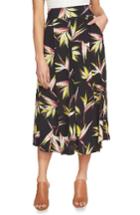 Women's 1.state High Waist Midi Skirt, Size - Black