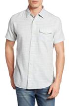 Men's Grayers Horizon Stripe Sport Shirt - Grey