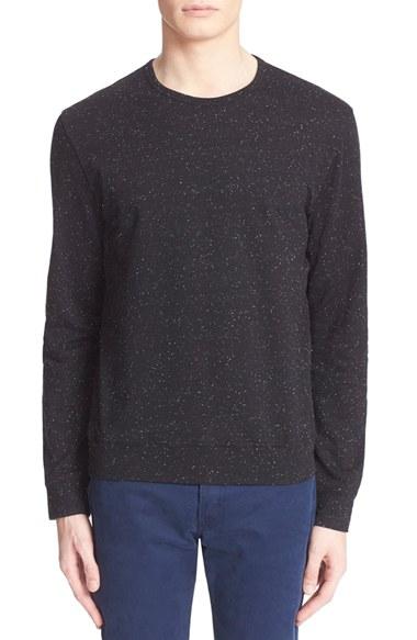 Men's A.p.c. Long Sleeve Tweedy Jersey T-shirt