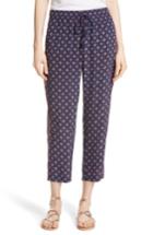 Women's Joie Deidre B Crop Silk Pants - Blue