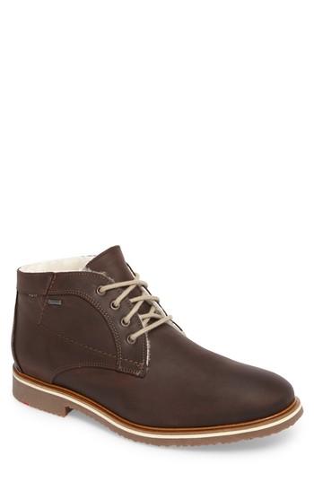 Men's Lloyd Varus Waterproof Shearlng Lined Chukka Boot M - Brown