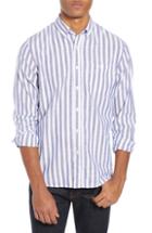 Men's Todd Snyder Fit Stripe Oxford Sport Shirt