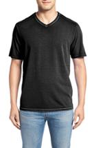 Men's Tommy Bahama 'kahuna' V-neck T-shirt - Black