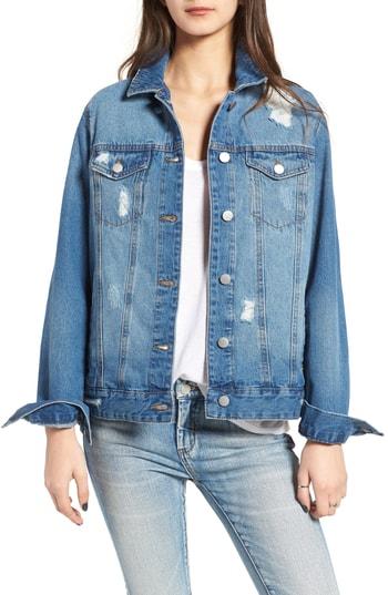 Women's Bp. Denim Trucker Jacket - None