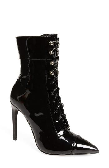 Women's Jeffrey Campbell Elphaba-2 Corset Lace Bootie