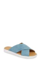 Women's Lucky Brand Mahlay Slide Sandal .5 M - Blue