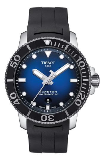 Men's Tissot T-sport Automatic Synthetic Strap Watch, 43mm
