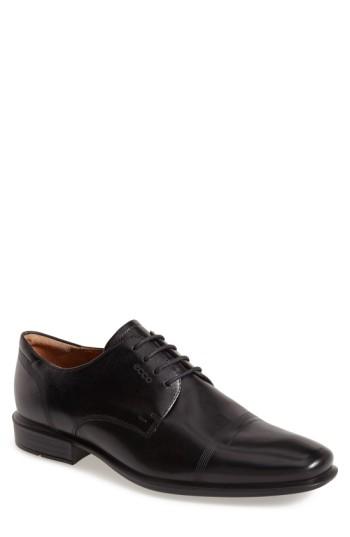 Men's Ecco 'cairo' Cap Toe Derby -6.5us / 40eu - Black