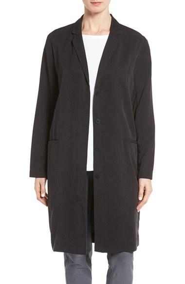 Women's Eileen Fisher Long Tencel Twill Jacket