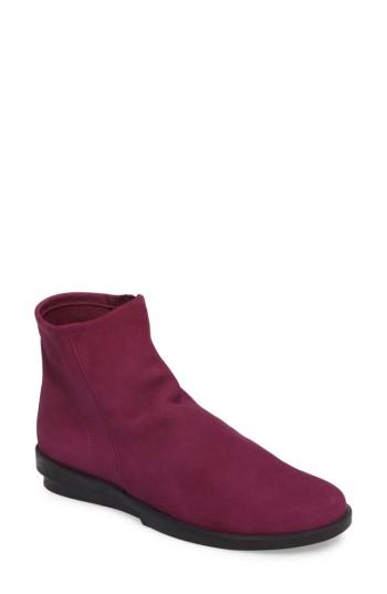 Women's Arche 'detyam' Wedge Zip Bootie Us / 38eu - Purple