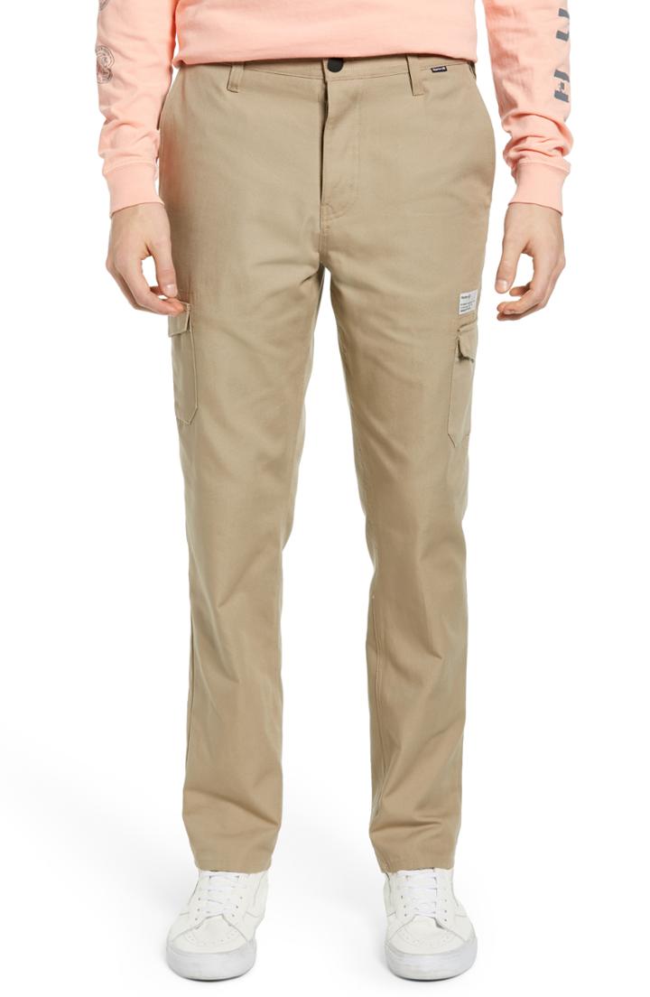Men's Hurley Troop Slim Fit Cargo Pants - Beige