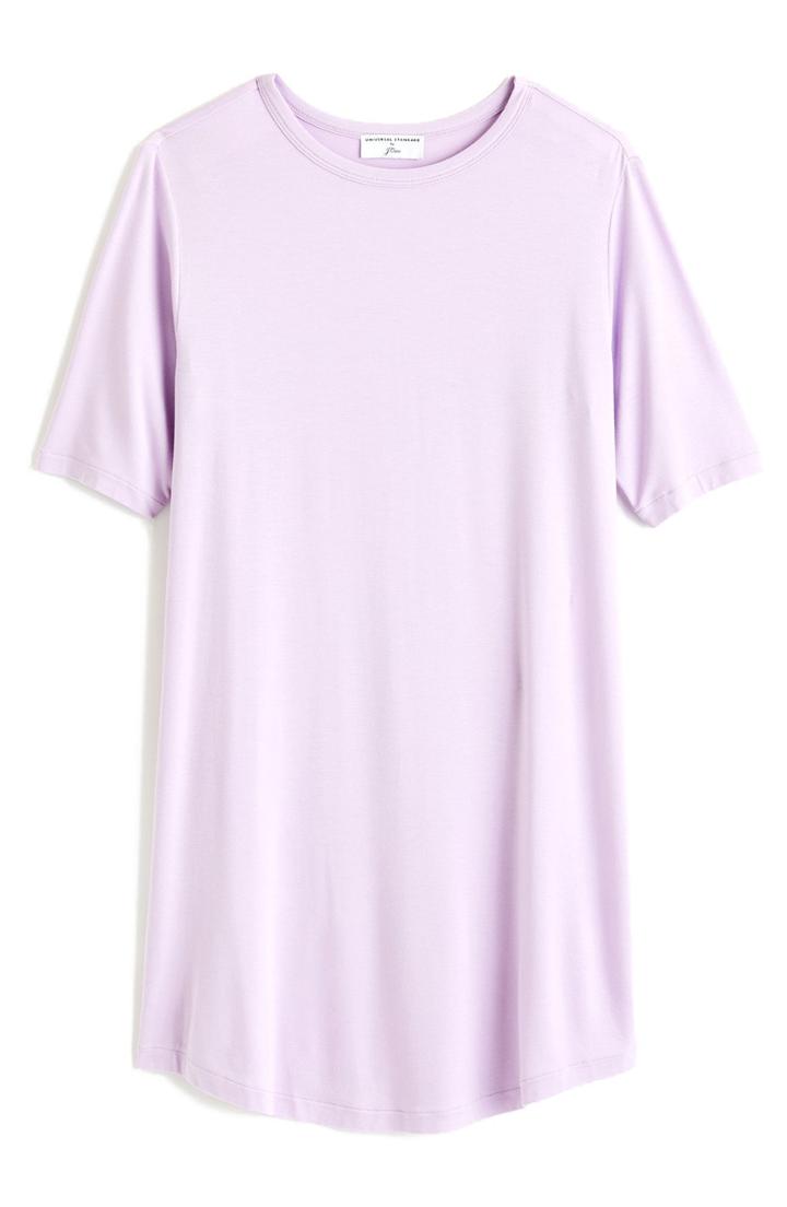 Women's Universal Standard For J.crew Crewneck Tunic - Purple