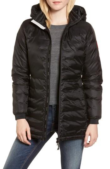 Women's Canada Goose Camp Fusion Fit Packable Down Jacket (2-4) - Black