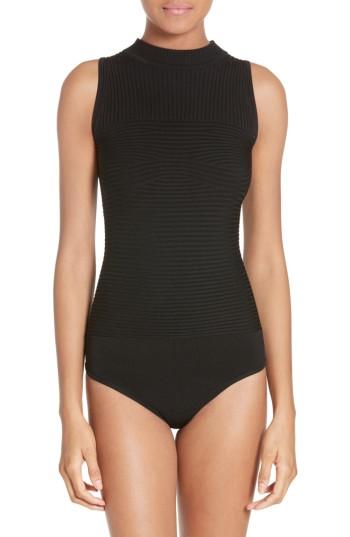 Women's Cushnie Et Ochs Rocky Rib Knit Bodysuit