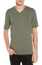 Men's Lacoste V-neck T-shirt (m) - Green