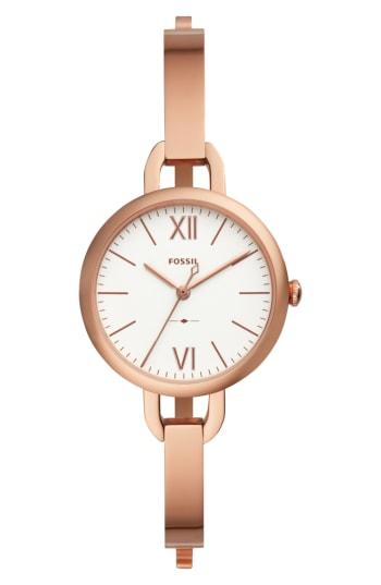 Women's Fossil Annette Bracelet Watch, 30mm