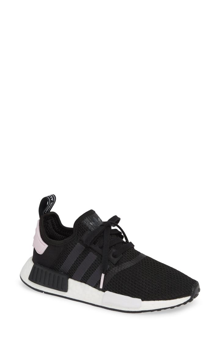 Women's Adidas Nmd R1 Athletic Shoe .5 Women's / 8.5 Men's M - Black
