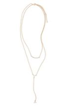 Women's Bp. Stone Drop Pendant Necklace