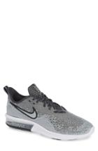 Men's Nike Air Max Sequent 4 Running Shoe .5 M - Grey