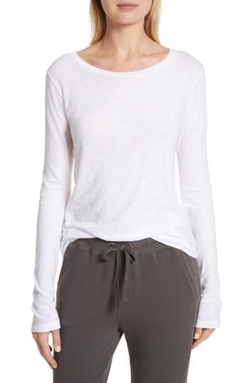 Women's Vince Slub Cotton Tee - White