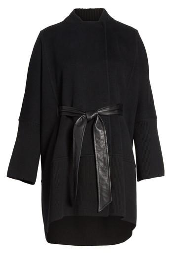 Women's St. John Collection Wool, Angora & Cashmere Blend Jacket - Black