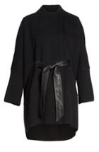 Women's St. John Collection Wool, Angora & Cashmere Blend Jacket - Black