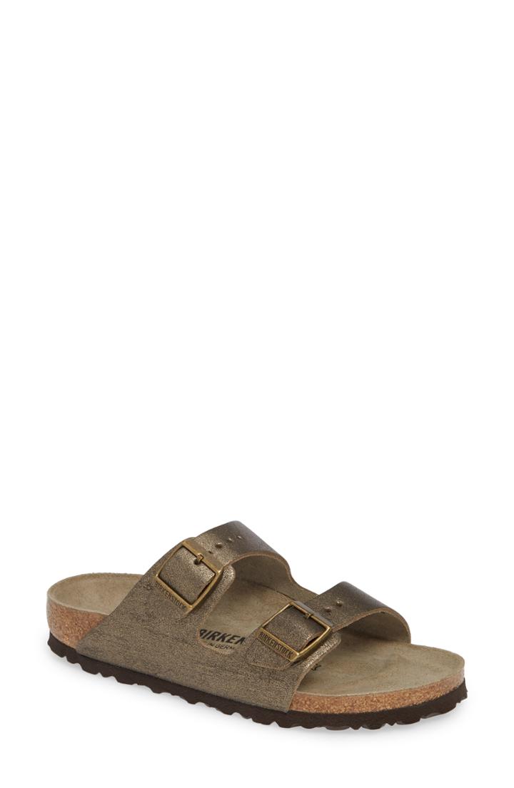 Women's Birkenstock Arizona Sandal -8.5us / 39eu B - Metallic