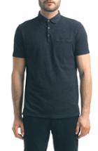 Men's Good Man Brand Woven Collar Polo