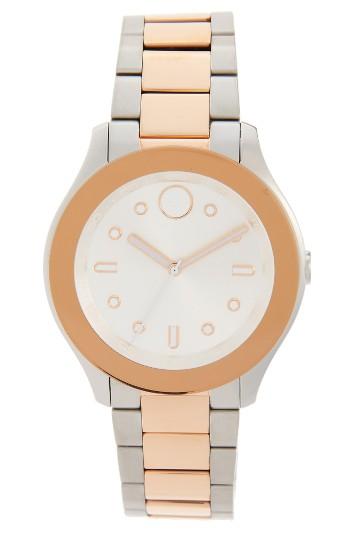 Women's Movado Bold Two-tone Bracelet Watch, 38mm