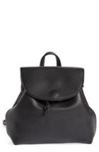 Sole Society Jaylee Faux Leather Mini Backpack - Black