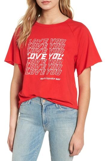 Women's Rebecca Minkoff Love You Jennings Top, Size - Blue