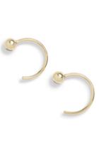 Women's Kris Nations Ball Stud Hoop Earrings