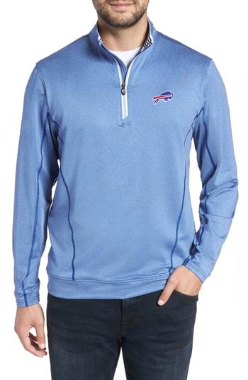 Men's Cutter & Buck Endurance Buffalo Bills Fit Pullover, Size Small - Blue