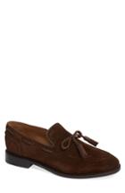 Men's Michael Bastian Braided Tassel Loafer .5 M - Brown
