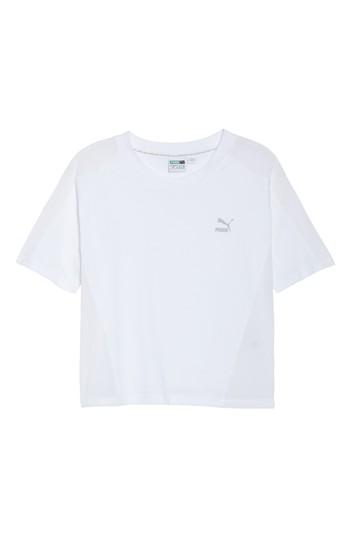 Women's Puma Archive Tee, Size - White