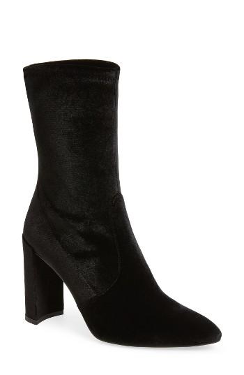Women's Stuart Weitzman Clinger Stretch Bootie M - Red