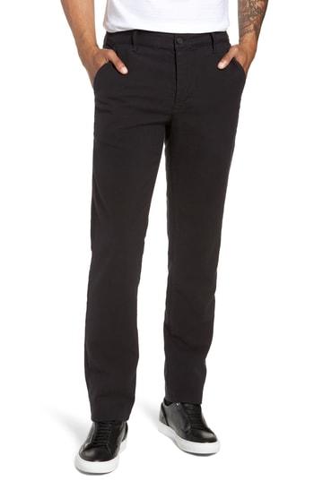 Men's Ag Marshall Slim Fit Chino Pants - Black