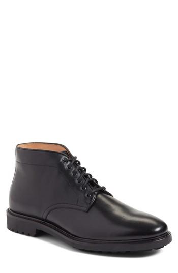 Men's John W. Nordstrom Ramiro Plain Toe Boot .5 M - Black