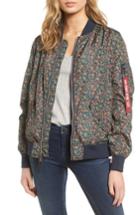 Women's Alpha Industries Liberty X L-2b Scout Flight Jacket - Pink
