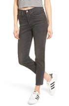 Women's Levi's Wedgie Icon Fit High Waist Crop Jeans - Grey