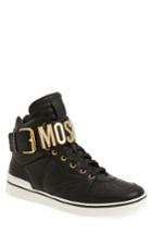 Men's Moschino High Top Sneaker Us / 41eu - Black