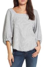 Women's Velvet By Graham & Spencer Woven Stripe Top
