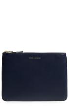 Men's Comme Des Garcons Classic Leather Line Pouch - Blue